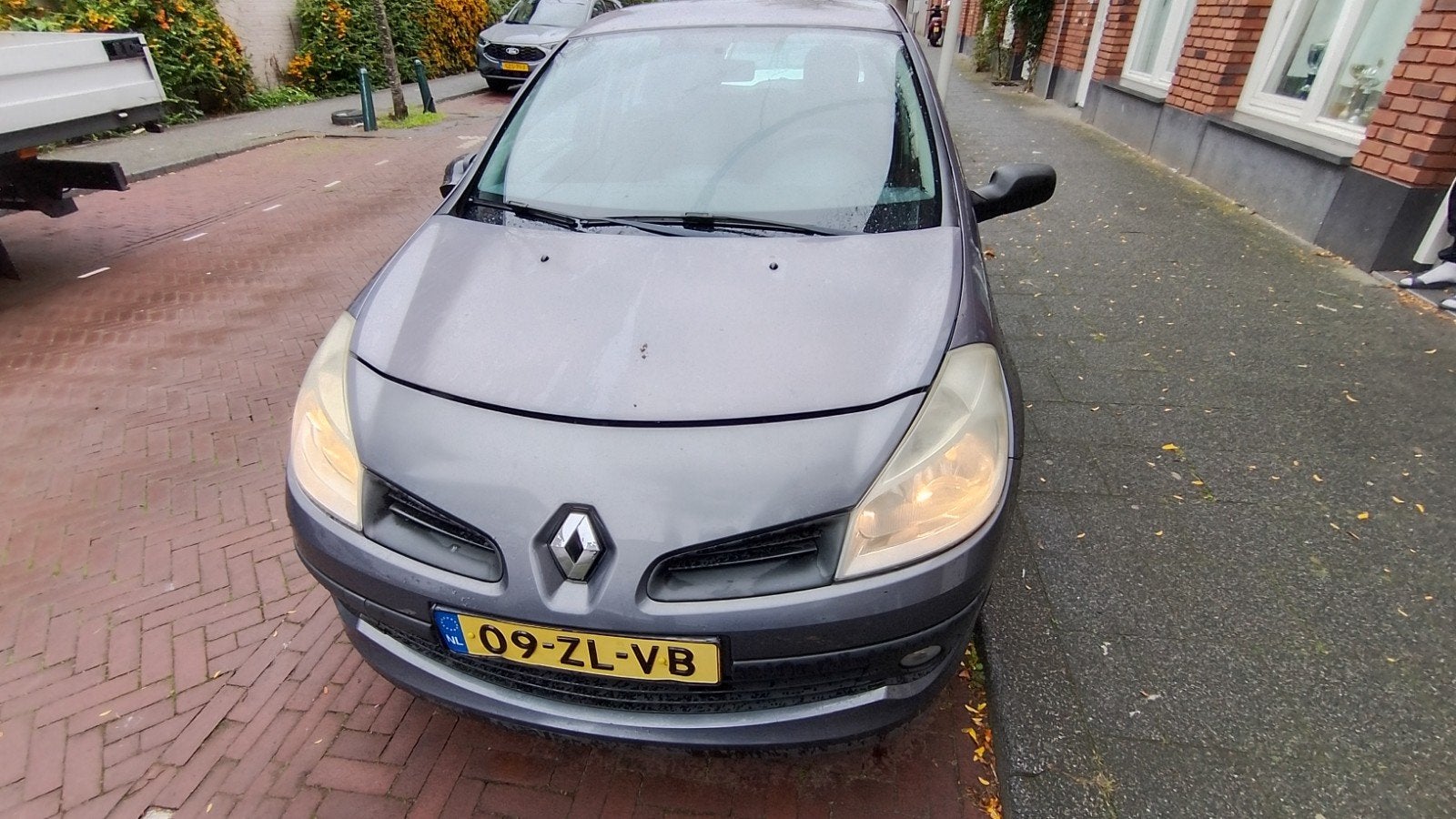 Renault Clio 1.2 16V 55KW 5-DRS E4 2008 Blauw, Auto's, Voorwielaandrijving, 535 kg, 74 pk, 4 cilinders