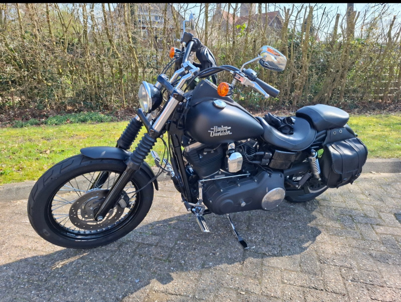 Nieuwstaat Harley-Davidson Streetbob bj 2013, Motoren, Occasion, Chopper, Particulier, Meer dan 35 kW
