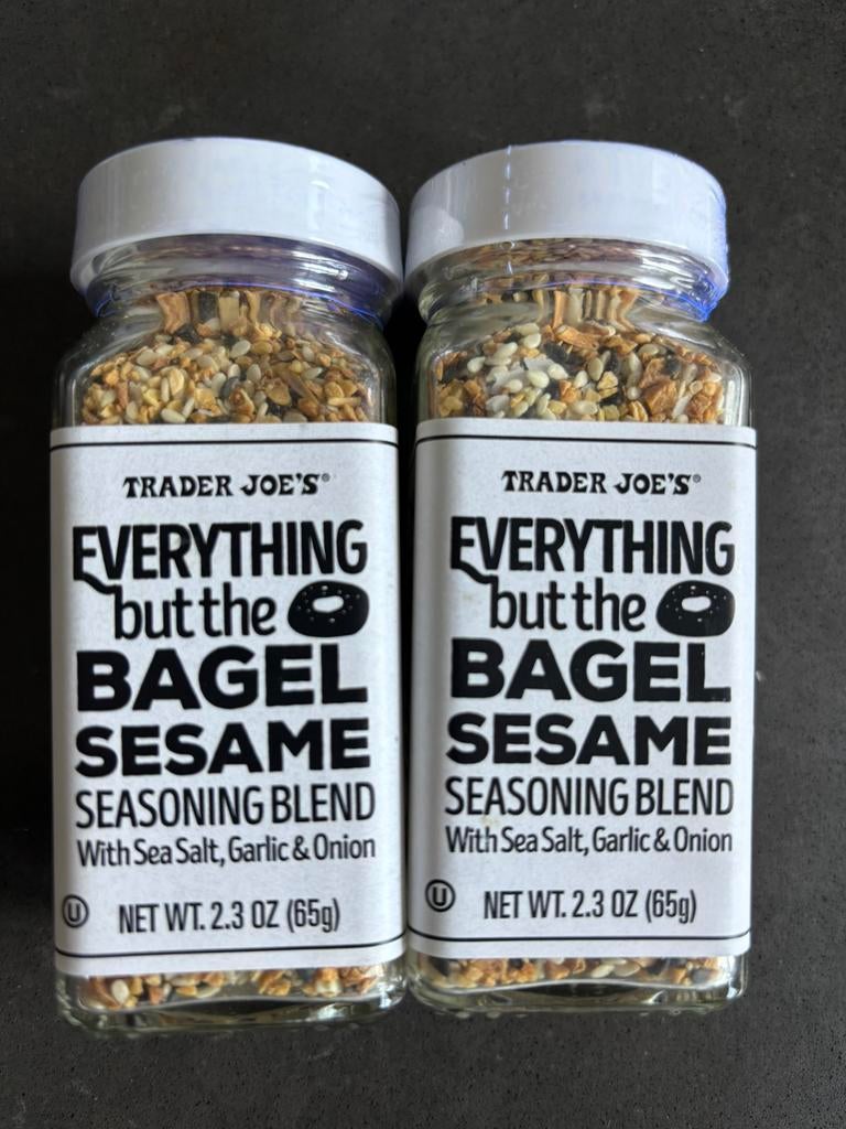 Trader joes everything but the bagel kruiden, Huis en Inrichting, Keuken | Servies, Ophalen of Verzenden, Nieuw, Glas, Overige stijlen