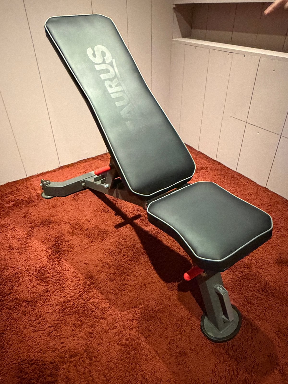 Taurus verstelbare fitnessbank - Zo goed als nieuw, Ophalen, Krachtstation, Armen, Zo goed als nieuw