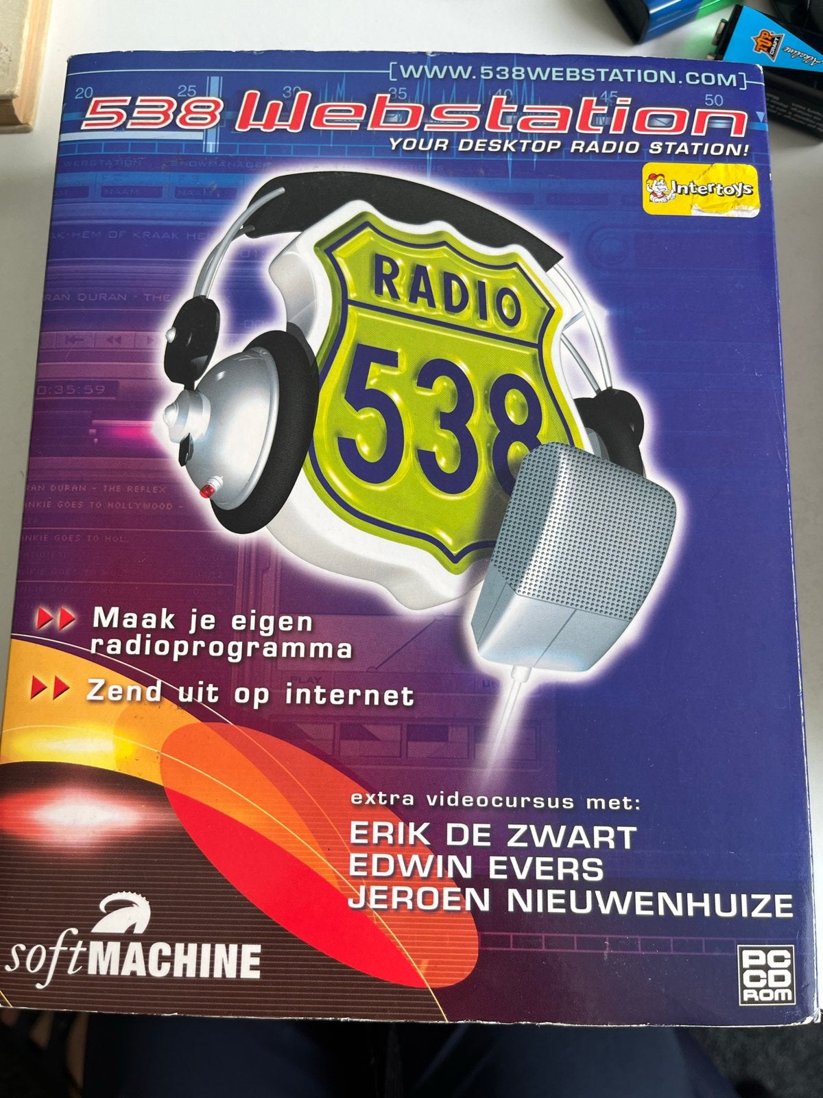 538 Webstation CD-ROM - Maak je eigen radioprogramma, Ophalen of Verzenden, Zo goed als nieuw, Windows