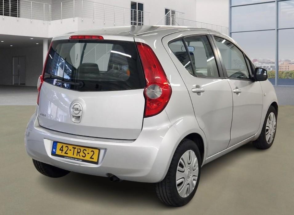 Opel Agila 1.2 Edition Automaat 1e Eig. 86.500 km +NAP NL-au, Stof, 4 cilinders, Origineel Nederlands, Bedrijf