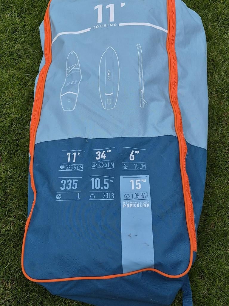 Supboard - l: 335.5 cm b: 86.5 cm d: 15 cm (zie foto's), Watersport en Boten, Suppen, Ophalen of Verzenden, Gebruikt, SUP-boards