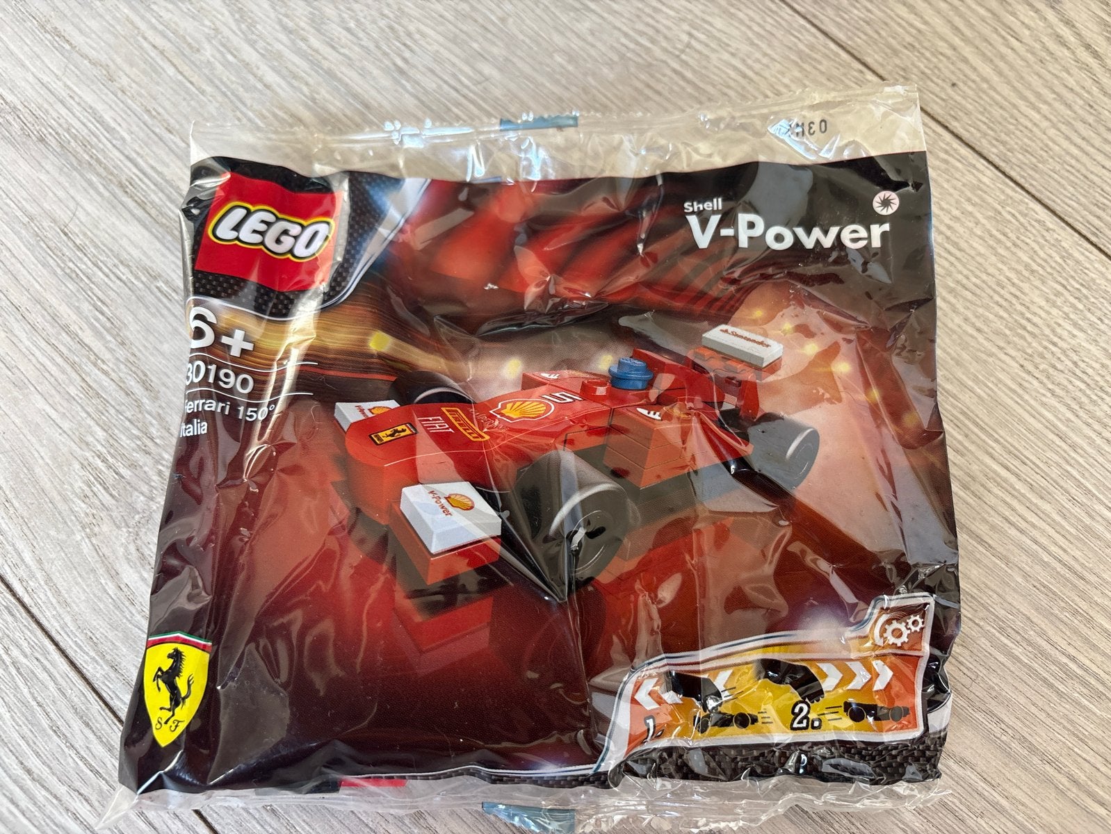 LEGO 30190 Ferrari 150 Italia Shell V-Power Polybag Ongeopen, Verzenden, Lego, Nieuw, Racers