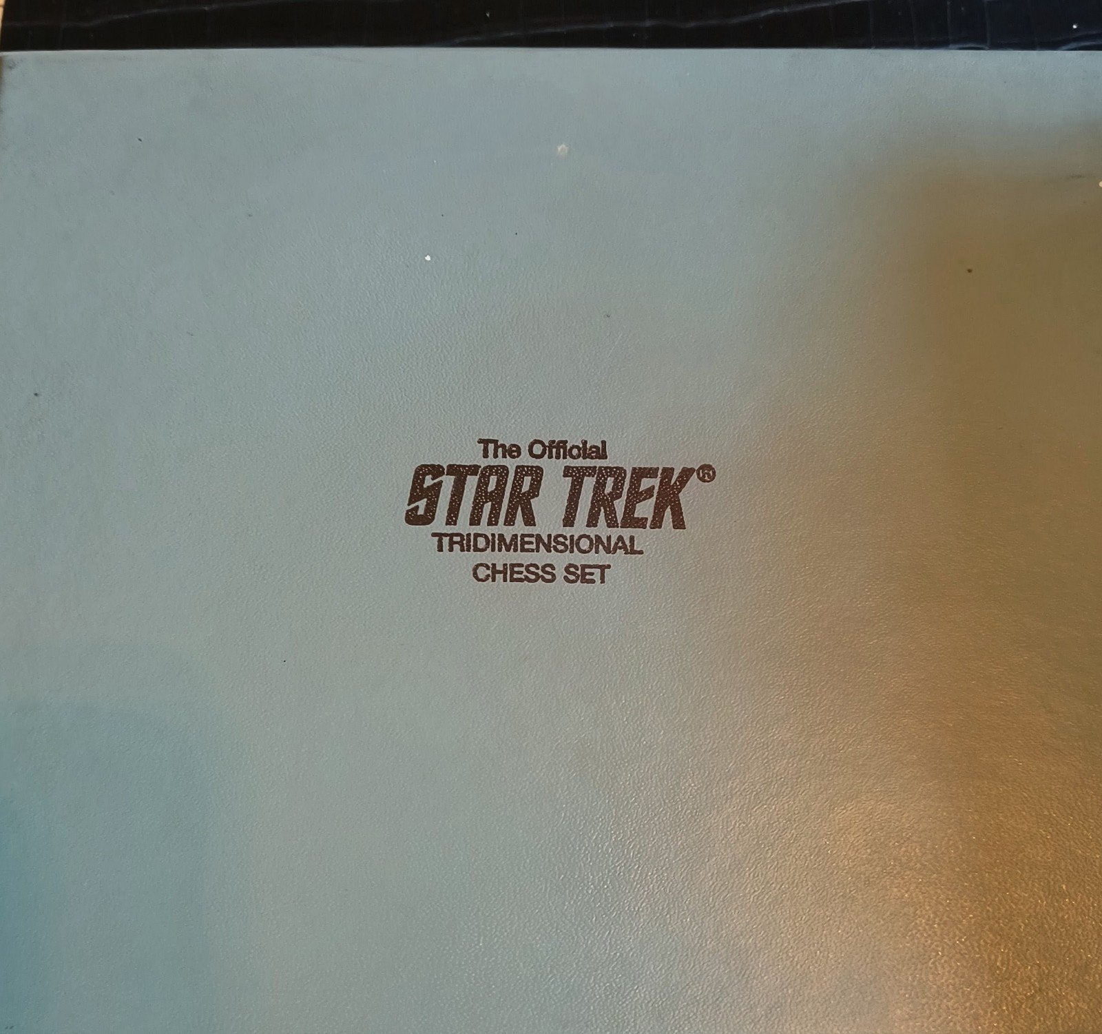 Star Trek Tridimensionaal Schaakspel  Franklin mint, Ophalen of Verzenden, Zo goed als nieuw
