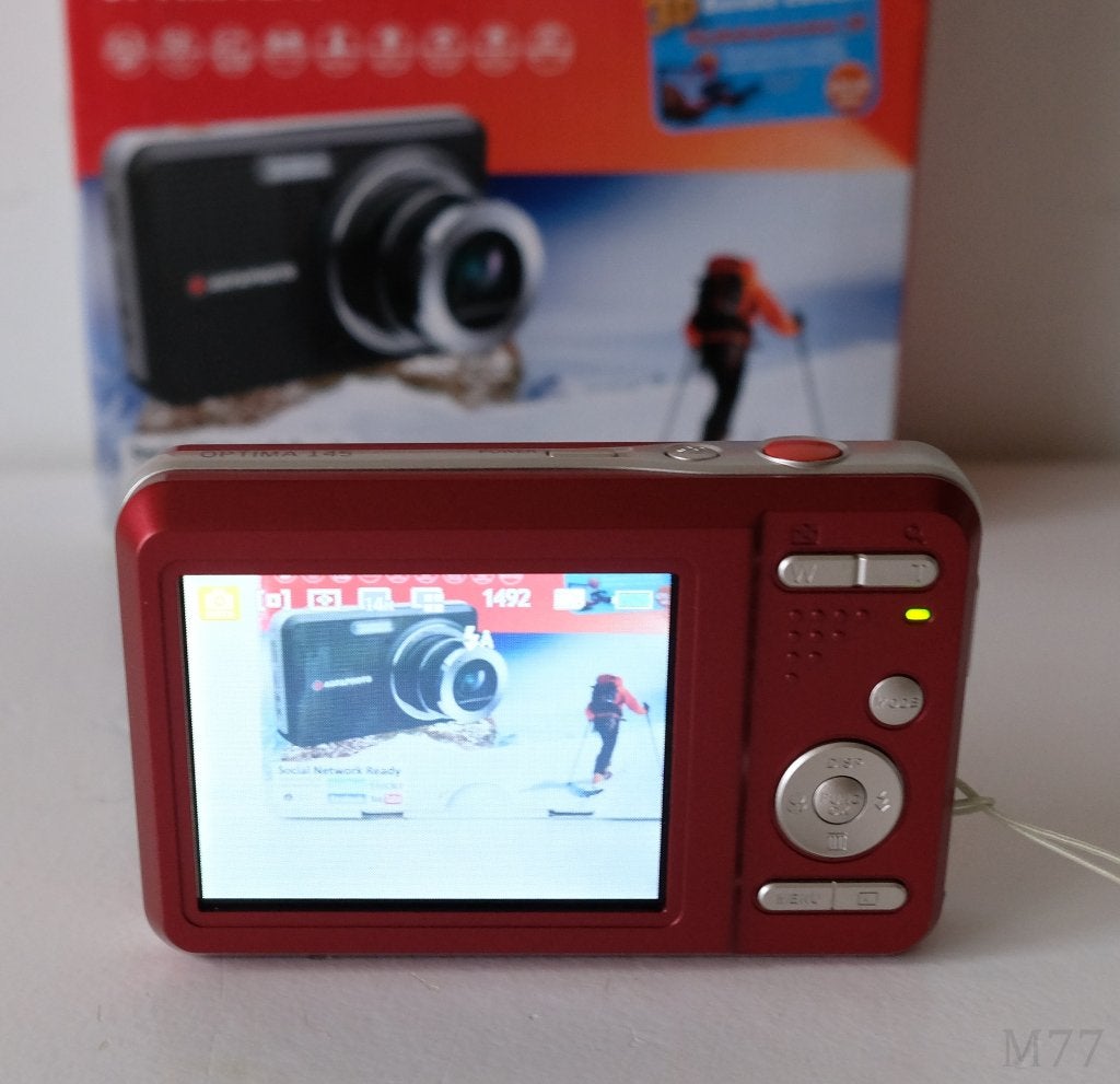 Agfa Optima 145 14MP Compact Camera (8GB), Audio, Tv en Foto, Fotocamera's Digitaal, 14 megapixels, Geheugenkaart, Ophalen of Verzenden