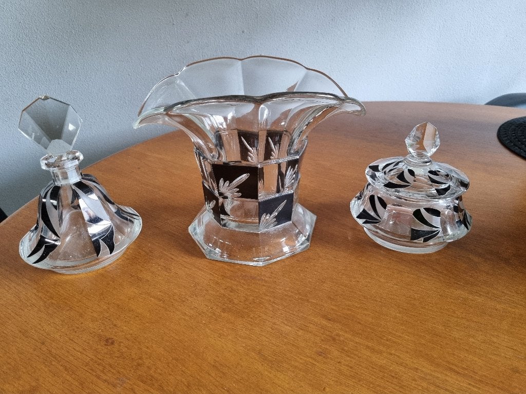 art deco glaswerk, Ophalen of Verzenden