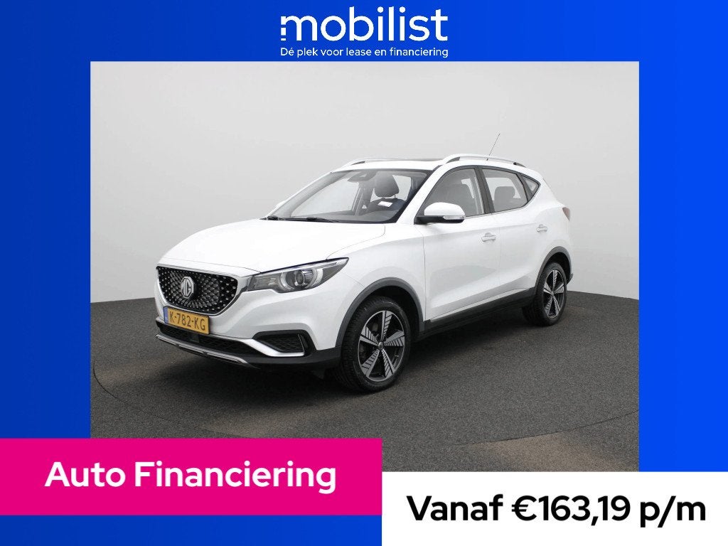 MG ZS EV Luxury 45 kWh (bj 2021, automaat), Auto's, MG, Automaat, Gebruikt, 143 pk, ZS