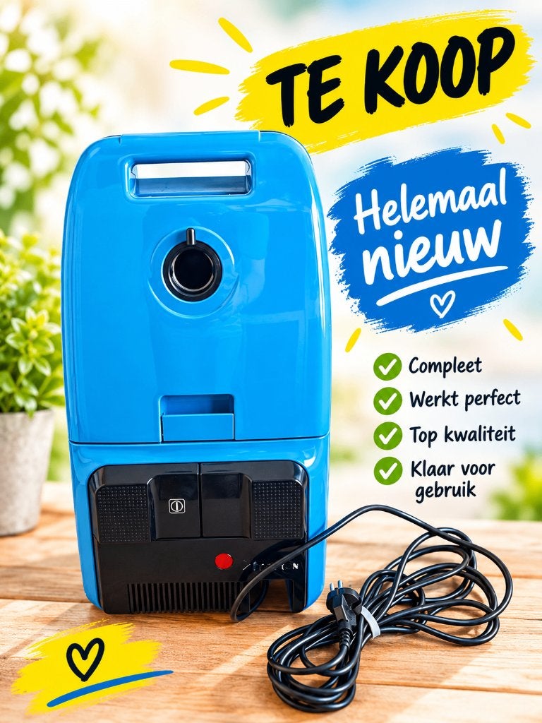 Stofzuiger  nieuw  in doos, Witgoed en Apparatuur, Ophalen of Verzenden, Nieuw, Stofzak, Overige merken