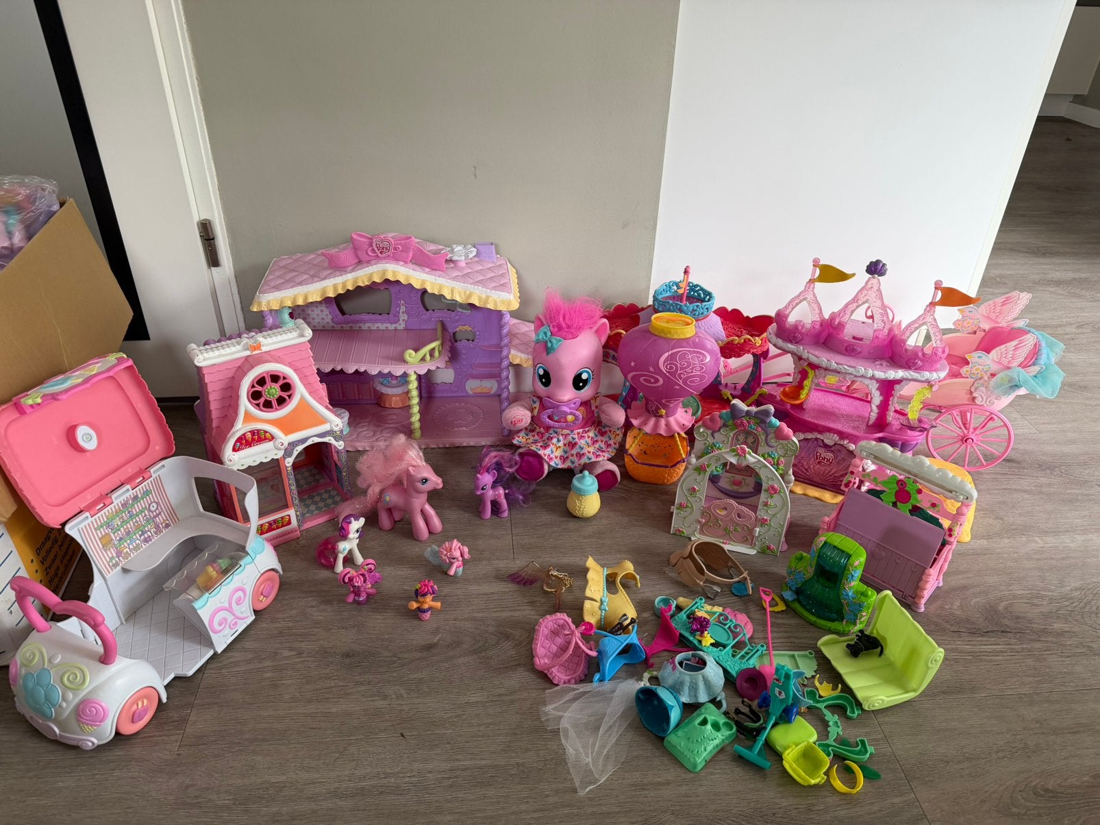 Partij My little pony, Ophalen of Verzenden, Gebruikt