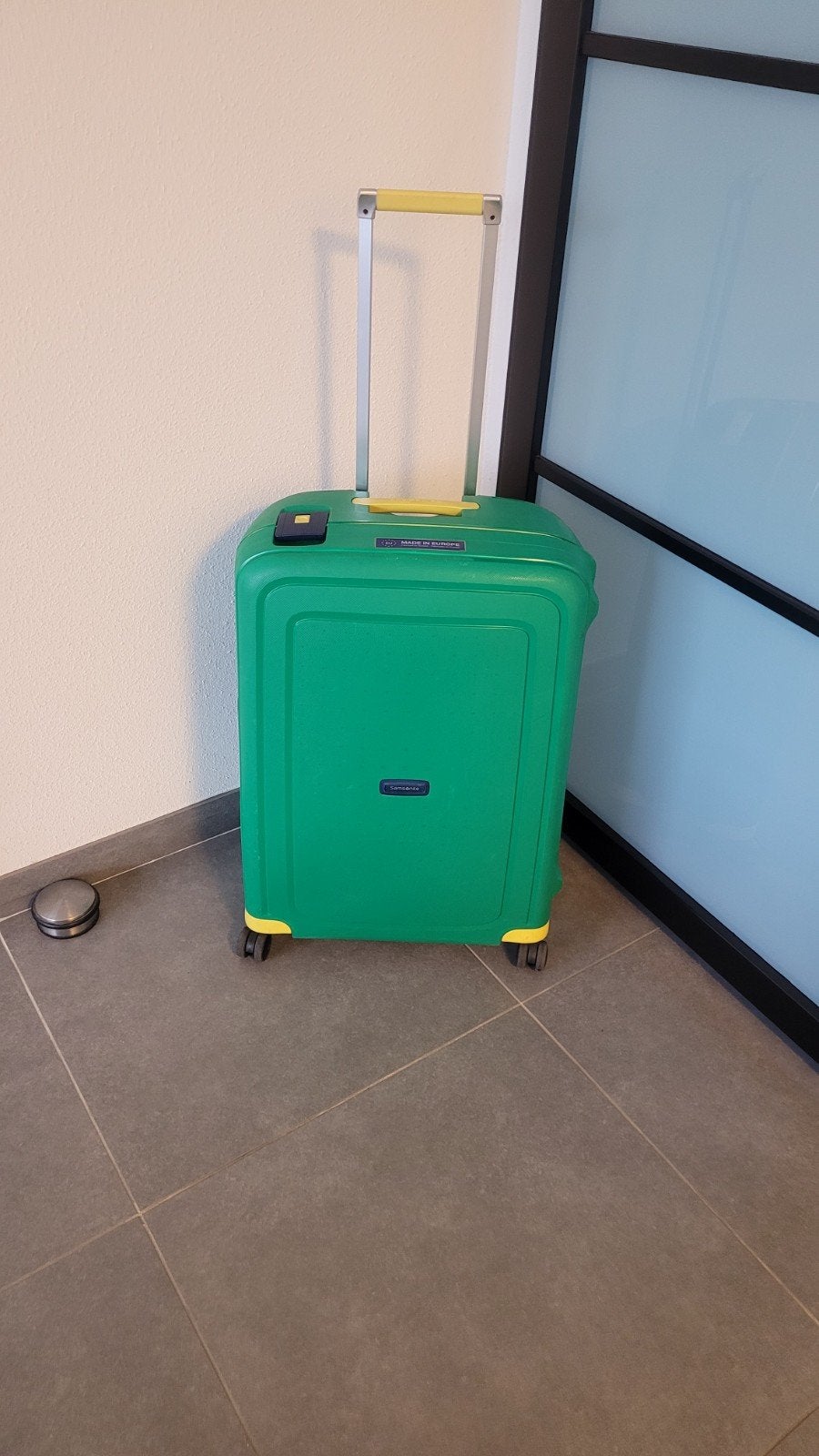 Samsonite S'Cure Spinner 69cm - BRASIL EDITION ZGAN, Ophalen, Zo goed als nieuw, Wieltjes