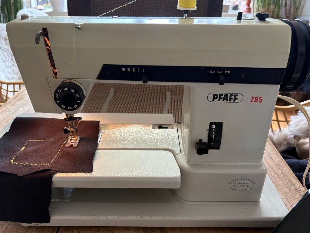 Pfaff 285 Naaimachine - Vintage en Functioneel, Ophalen of Verzenden, Gebruikt, Naaimachine, Pfaff
