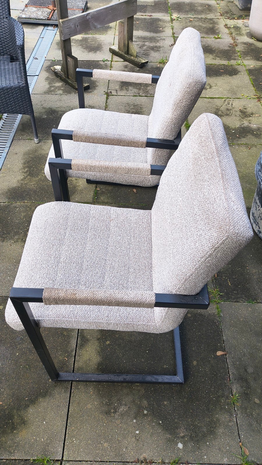 6 eetkamerstoelen van Leen Bakker - Lizzy, Ophalen, Gebruikt, Metaal, Vijf, Zes of meer stoelen