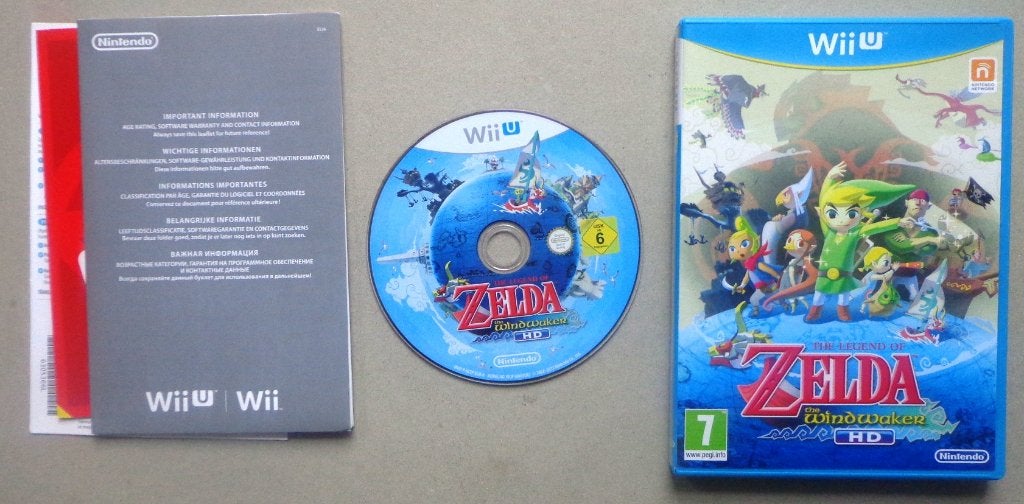 The Legend of Zelda the Wind Waker HD voor de Wii-U, Avontuur en Actie, 1 speler, Ophalen of Verzenden, Zo goed als nieuw