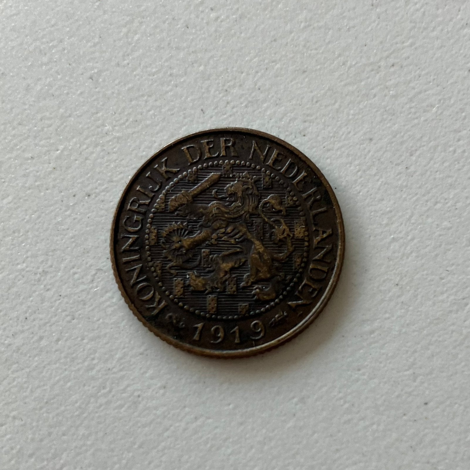 Nederland 1 cent 1919 in Pr, Verzenden, Koningin Wilhelmina, Overige waardes