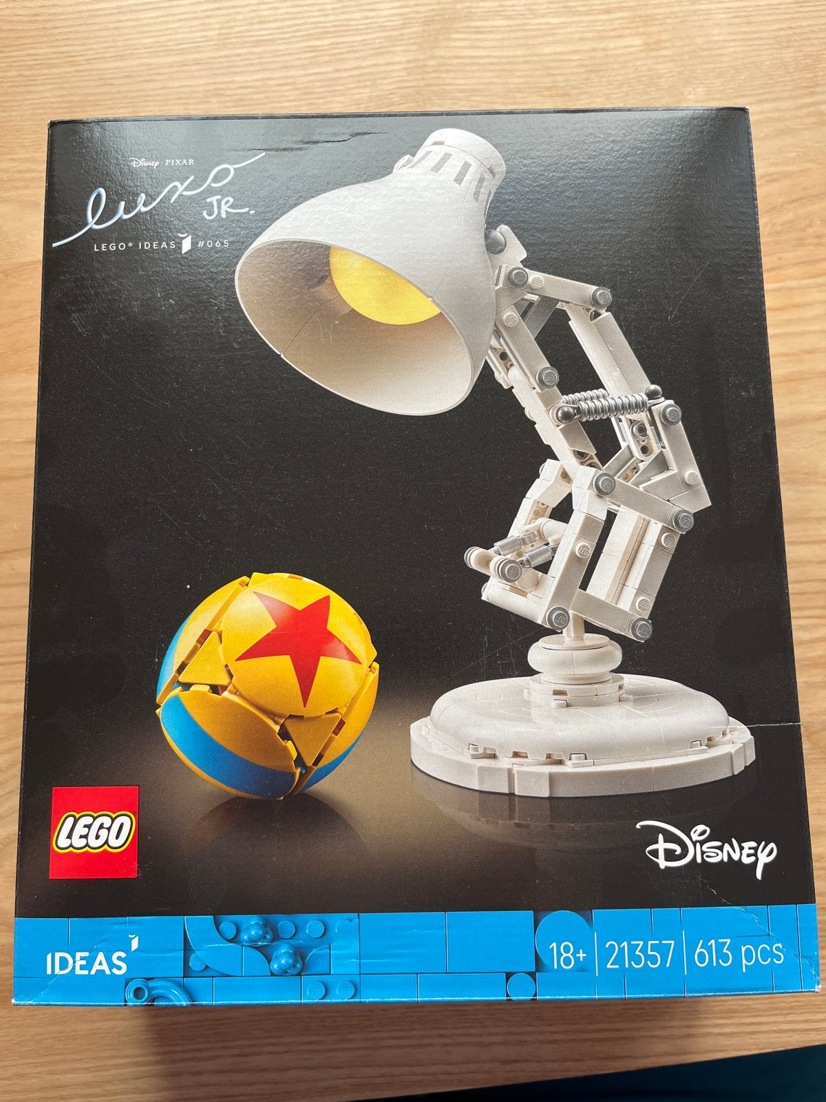 Lego Ideas Luxo Jr. Lamp (21357) - Compleet met instructie, Ophalen, Lego, Compleet, Complete set