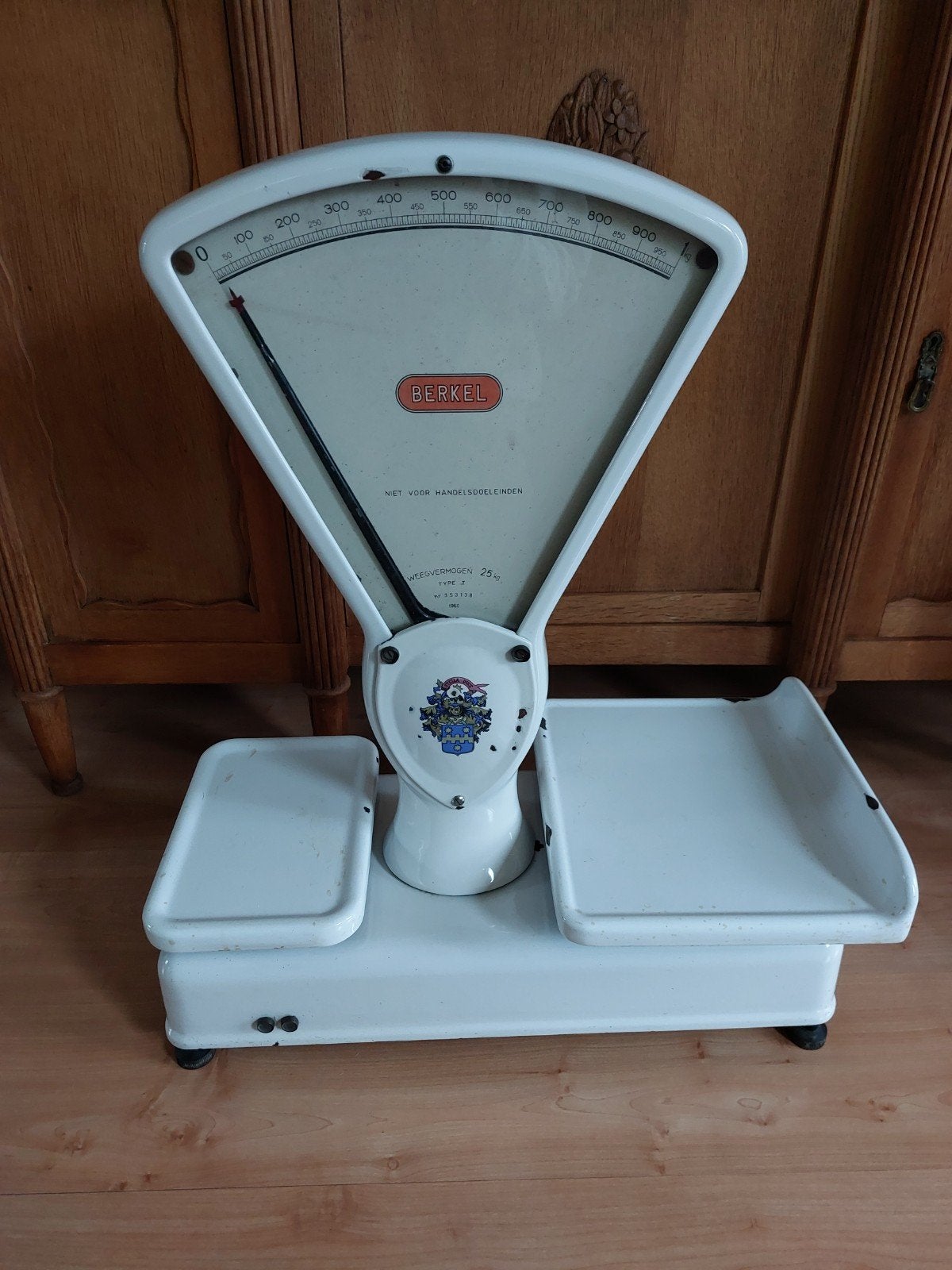 Berkel Weegschaal 1960., Witgoed en Apparatuur, Weegschalen, Ophalen, 1 tot 500 gram