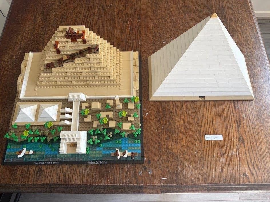 LEGO 21058 Great Pyramid of Giza, Lego, Ophalen of Verzenden, Zo goed als nieuw, Icons