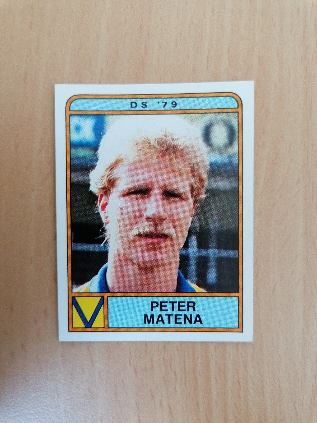 Panini Voetbal 84 #68 Peter Matena-DS'79., Ophalen of Verzenden, Zo goed als nieuw, Ajax, Poster, Plaatje of Sticker