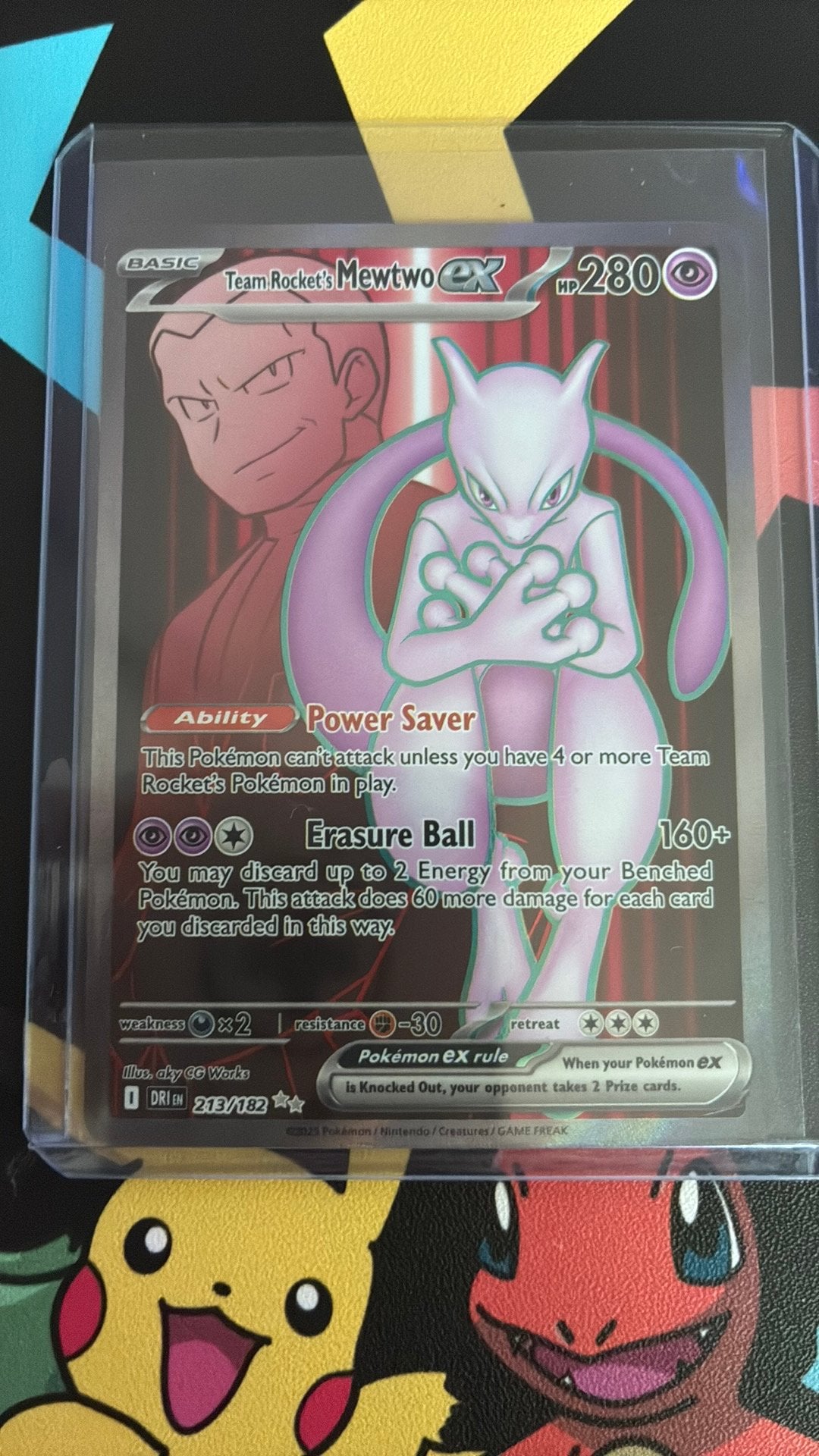 Mewtwo full art pokemonkaart, Ophalen, Zo goed als nieuw