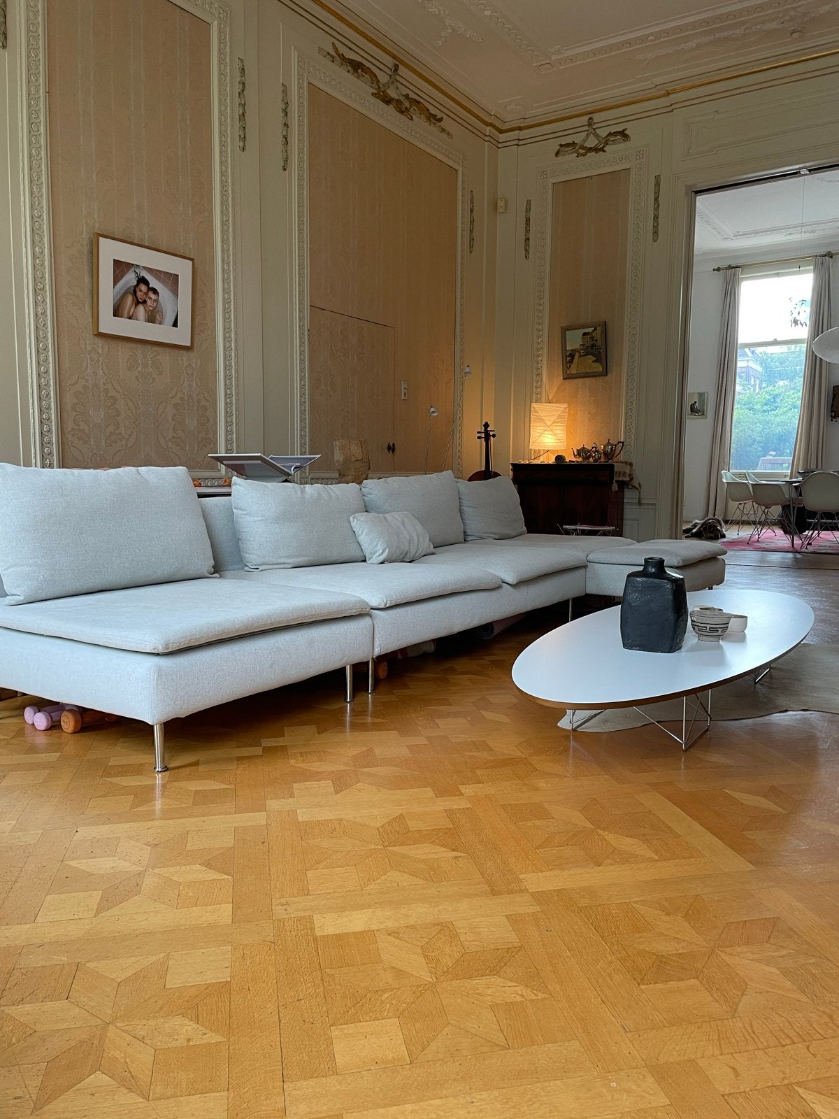 Ikea Söderhamn Hoekbank - Comfortabel en Stijlvol, Huis en Inrichting, Ophalen, 100 tot 125 cm, Hoekbank, 300 cm of meer