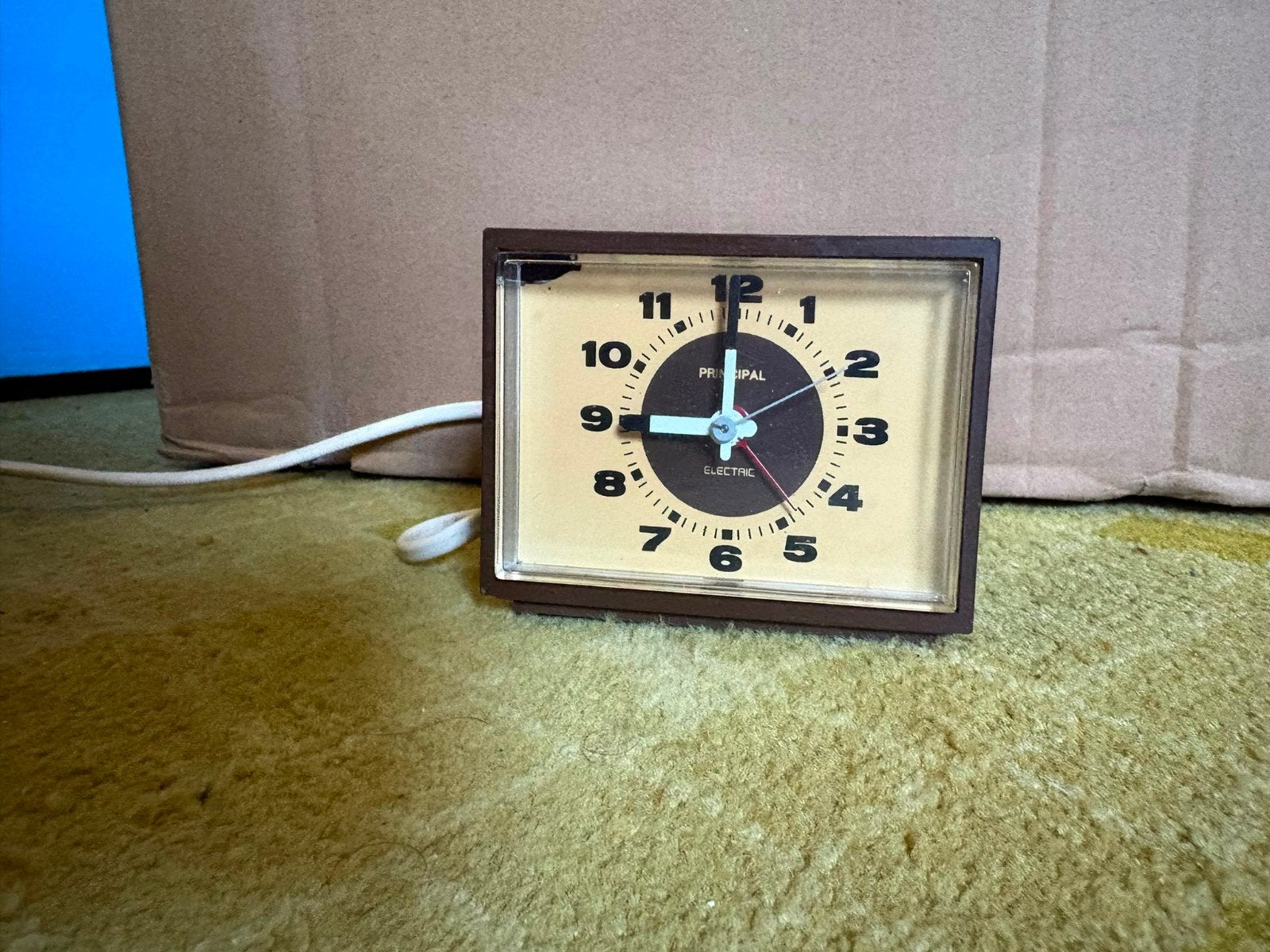 Vintage Principal Elektrische Wekker - Made in Germany, Ophalen of Verzenden
