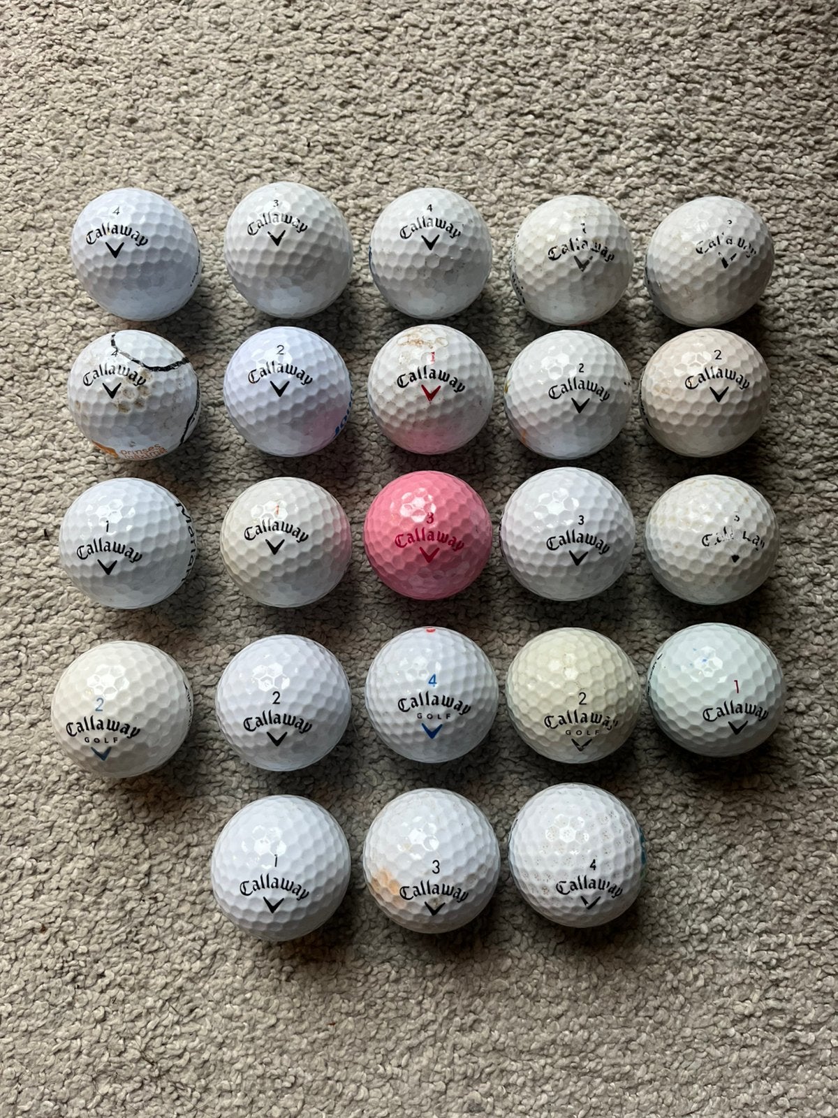 Callaway Golfballen, Ophalen of Verzenden, Gebruikt, Bal(len), Callaway