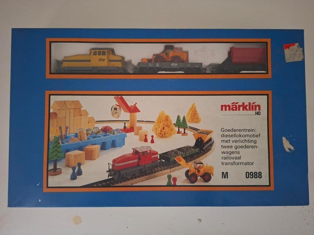 Märklin 0988 H0 Startset, Hobby en Vrije tijd, Modeltreinen | H0, Zo goed als nieuw, Treinset, Wisselstroom, Märklin, Analoog