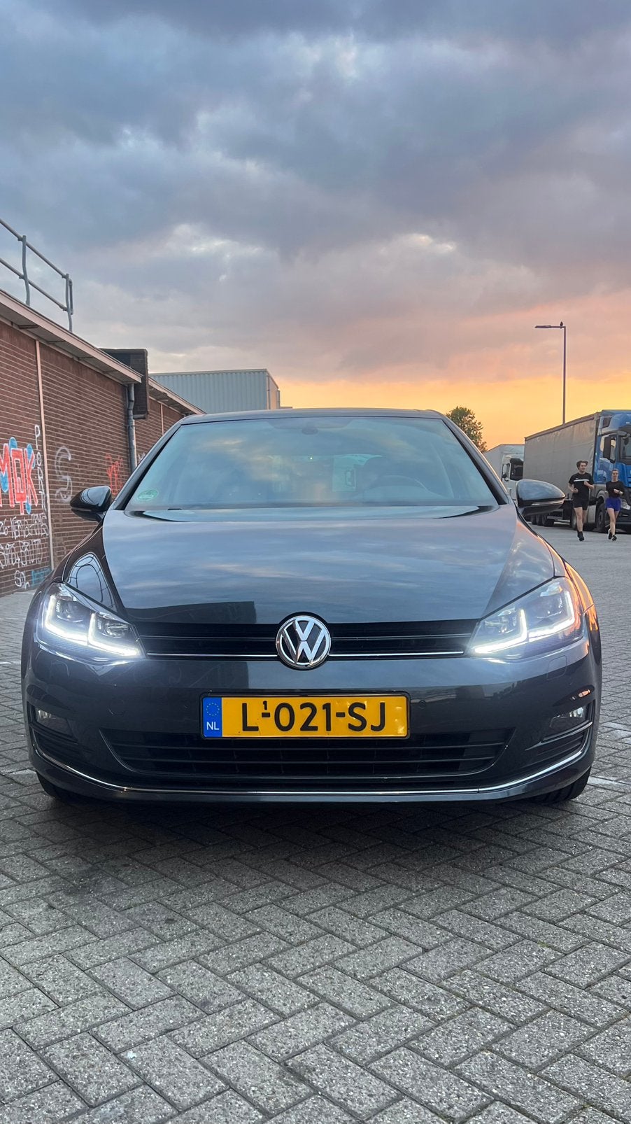 Volkswagen Golf 7, Auto's, Voorwielaandrijving, 4 cilinders, 610 kg, Zwart
