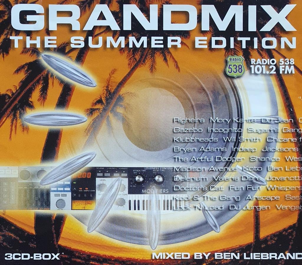 Grandmix The Summer Edition Ben Liebrand zie beschrijving, Cd's en Dvd's, Ophalen of Verzenden, Gebruikt