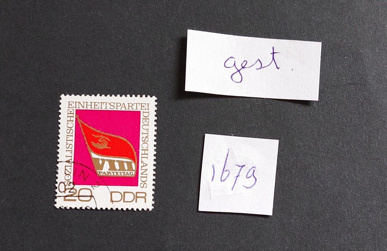 DDR Postzegel 1679, Ophalen of Verzenden, DDR