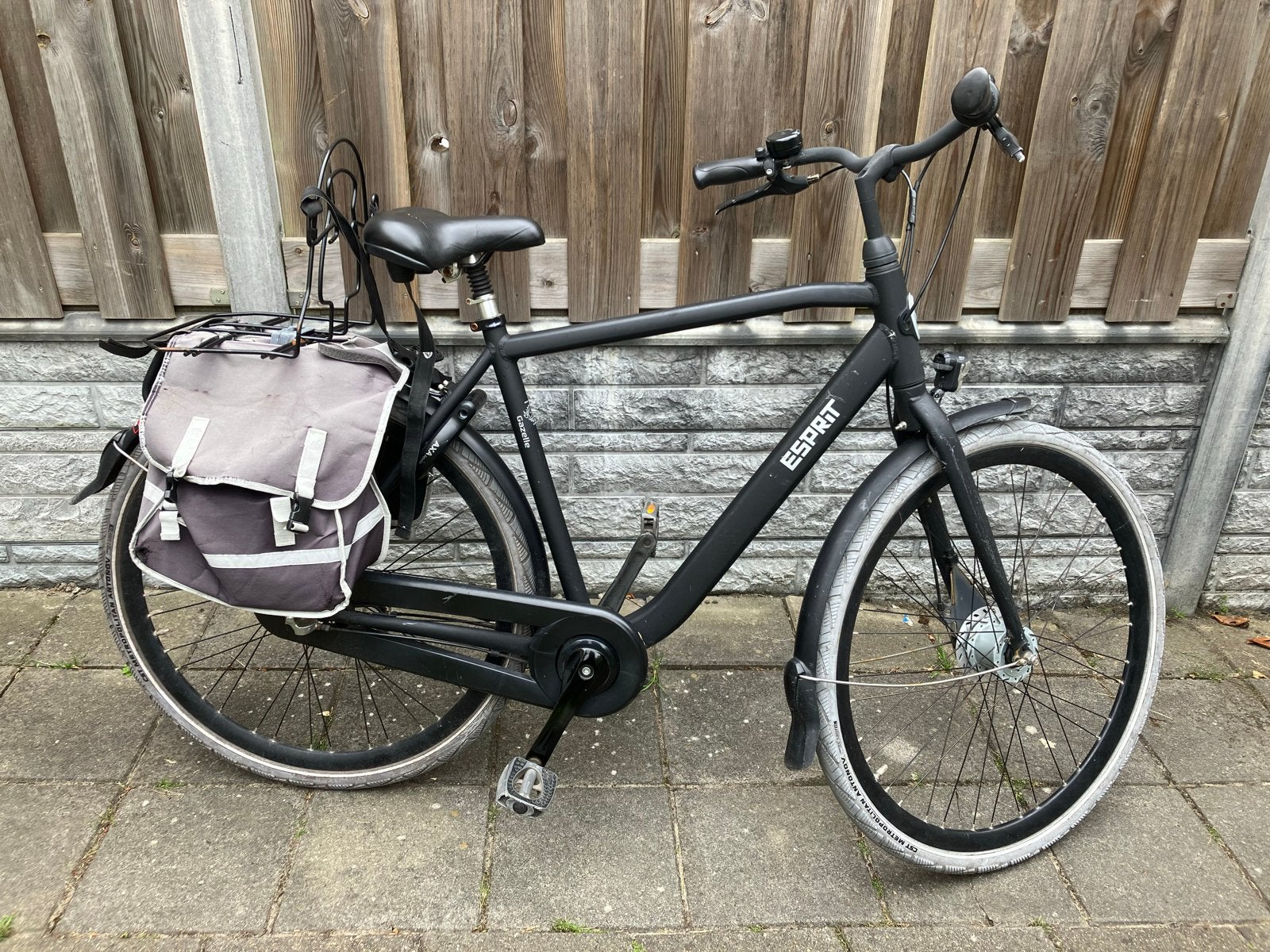 Gazelle Esprit C3 - mat zwart - Framemaat 54cm (165-180cm), Ophalen, Gebruikt, Versnellingen, Gazelle