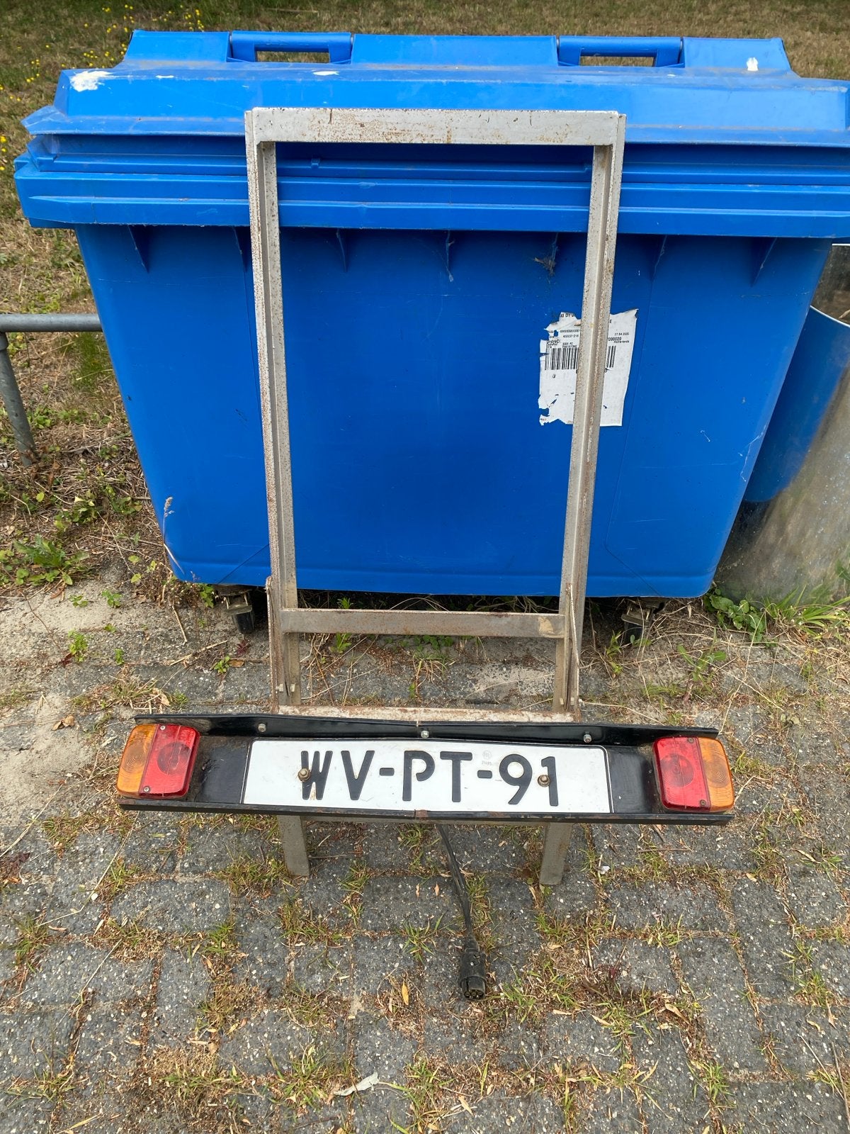 Aanhanger(koets,sulki) verlichtingsbalk, Ophalen of Verzenden, Gebruikt