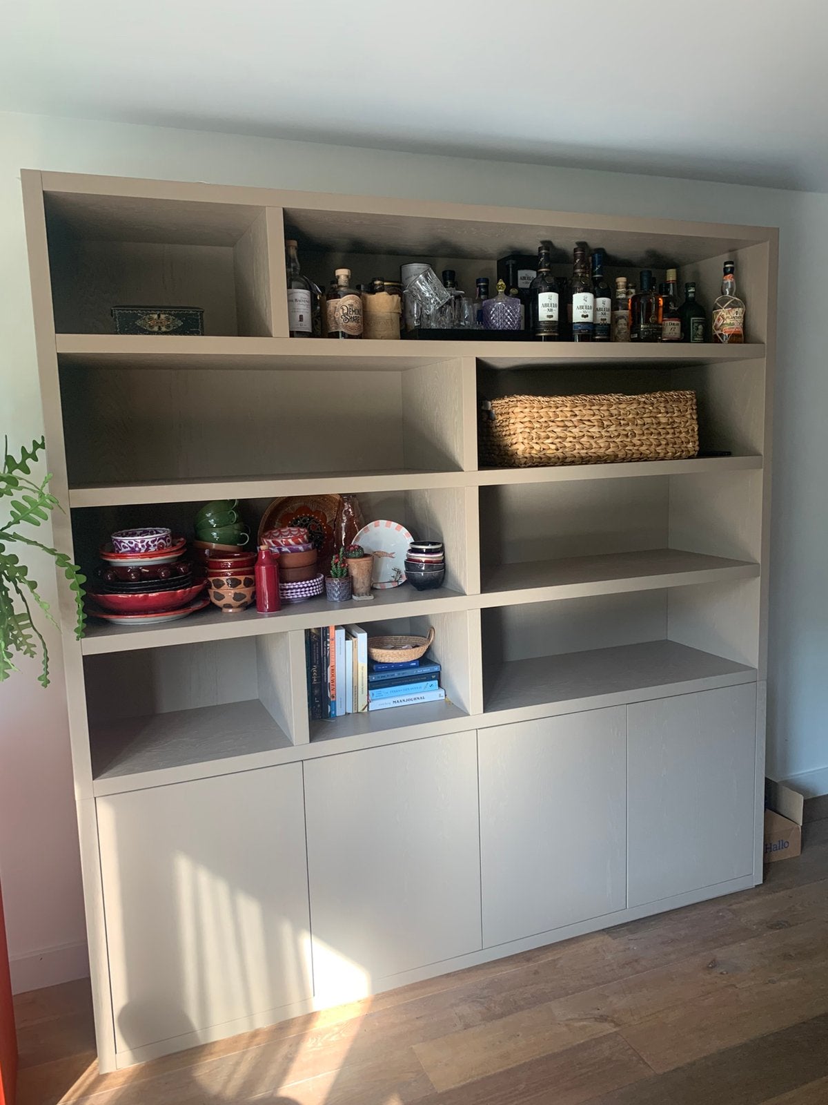 Goossens kast - Barcelona, Ophalen, Zo goed als nieuw, 25 tot 50 cm, 200 cm of meer