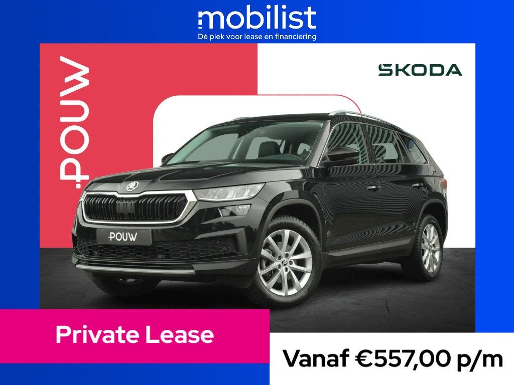 Skoda Kodiaq 1.5 TSI 150pk Business Edition 7p. (bj 2023), Private lease, 1512 kg, 150 pk, 7 stoelen