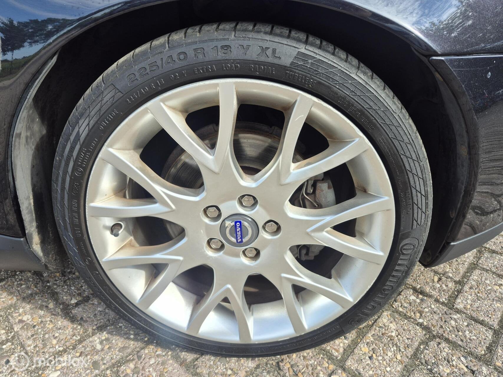 Volvo S40 2.4 Summum '06|Clima|Cruise|Xenon|Leder|Trekhaak!, Auto's, Voorwielaandrijving, 700 kg, Zwart, Sedan