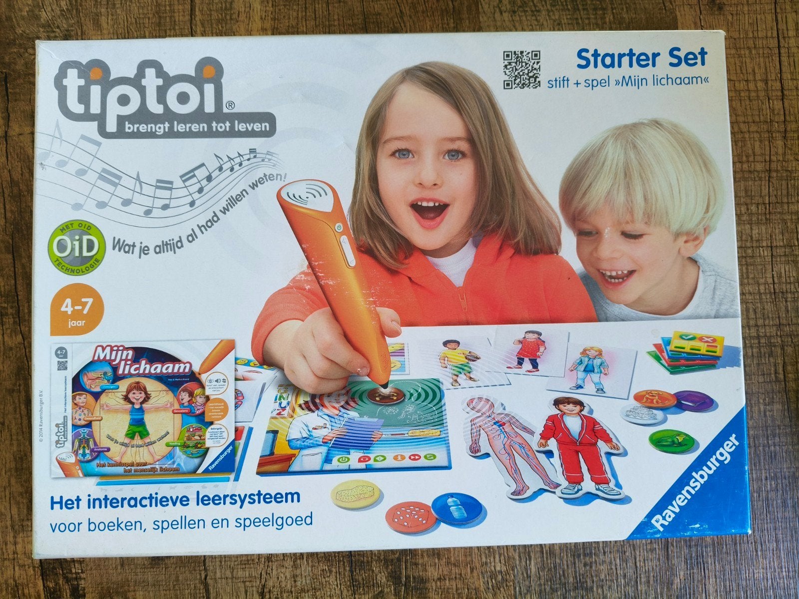 tiptoi Starter Set: Mijn Lichaam -zonder pen, Kinderen en Baby's, Ophalen of Verzenden, Gebruikt, Taal en Lezen, Met geluid