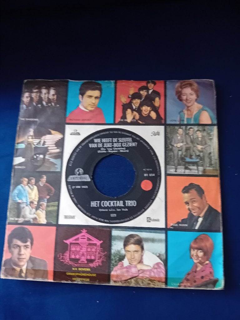 Het Cocktail Trio - Wie Heeft de Sleutel van de Jukebox gezi, Verzenden, 7 inch, Single, Zo goed als nieuw