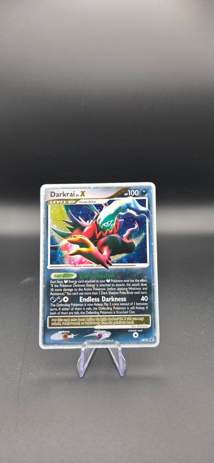 Darkrai Lv.X Promo DP19 GD, Ophalen of Verzenden, Zo goed als nieuw