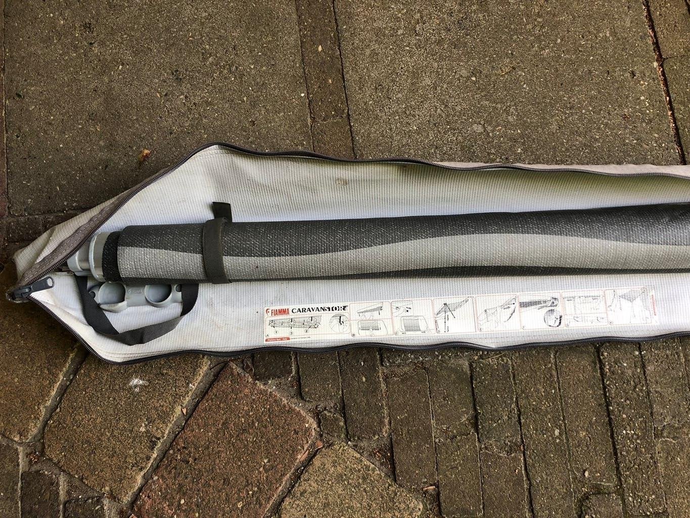 Fiamma zakluifel , 3 meter breed, met 2 zijwanden, Caravans en Kamperen, Ophalen, Gebruikt