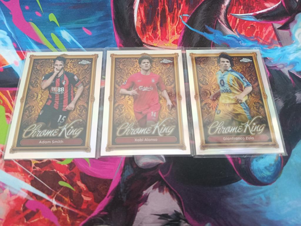 Topps Premier League Chrome kings Xabi Alonso Zola Smith, Ophalen of Verzenden, Nieuw, Meerdere kaarten, Foil