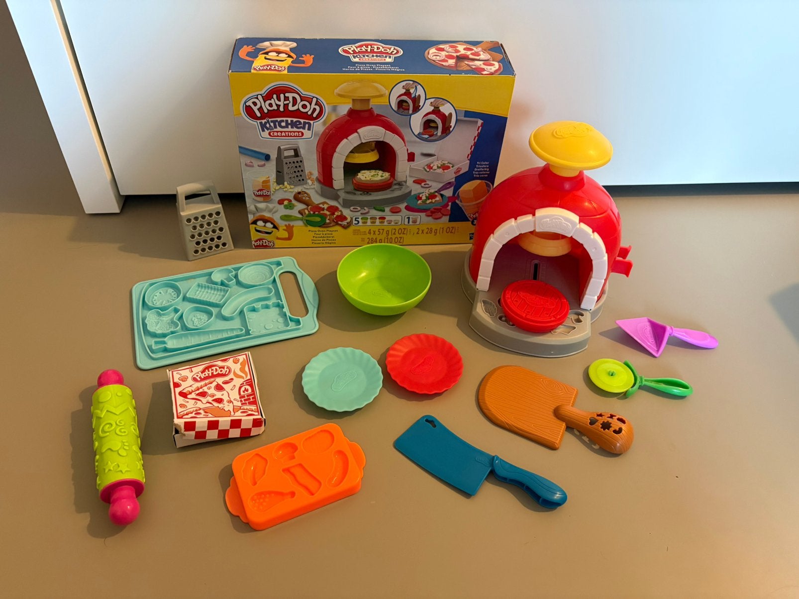 Play-Doh pizza keuken, Ophalen of Verzenden, Gebruikt, Knutselen
