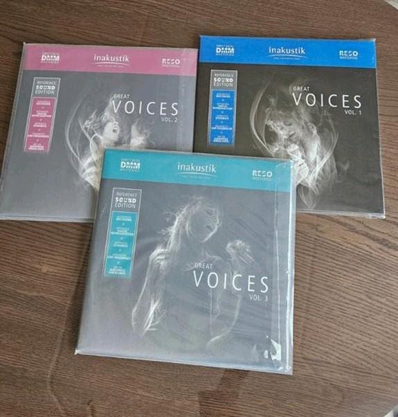 Great Voices Vol. 1, 2 & 3 Audiophile, Ophalen of Verzenden, Nieuw in verpakking
