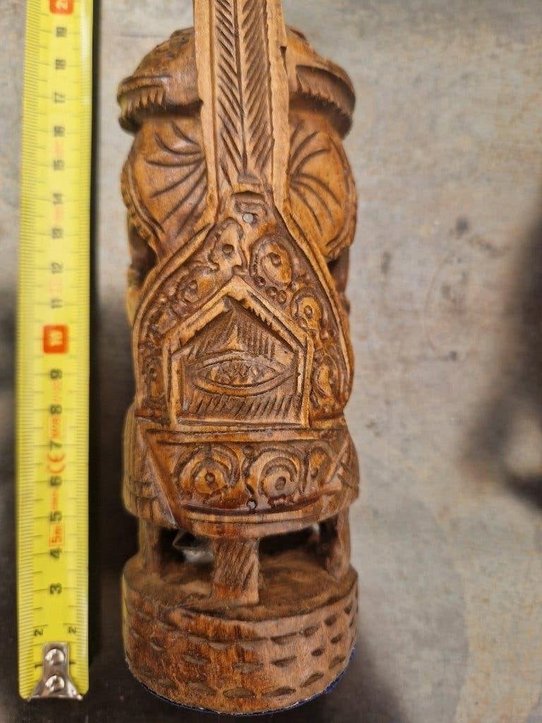 Houten, Nepalese ganesha, Ophalen of Verzenden