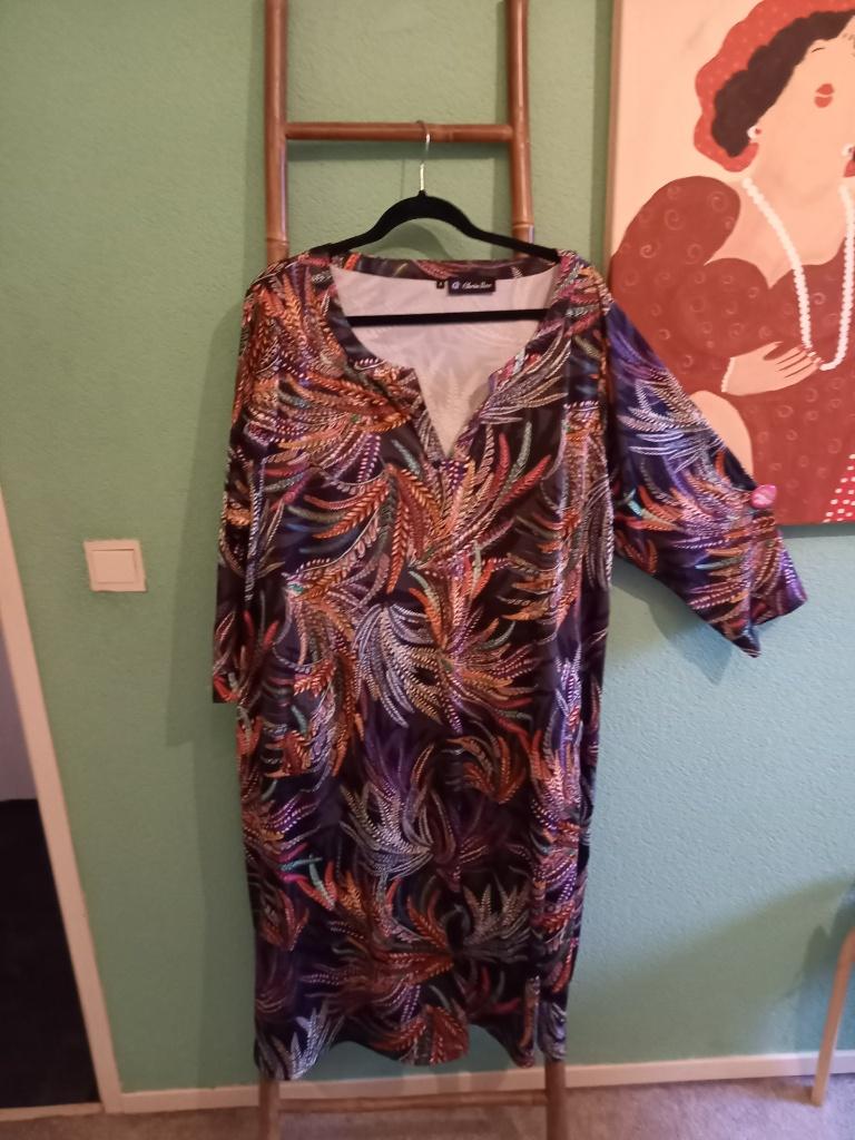 ChrisSize jurk varens maat 4, Kleding | Dames, Grote Maten, Zo goed als nieuw, Jurk, Overige kleuren, Ophalen of Verzenden