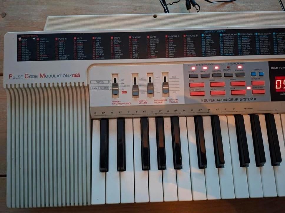 Keyboard Vintage Hohner PSK 45 met MIDI, Ophalen of Verzenden, Gebruikt, 61 toetsen, Overige merken