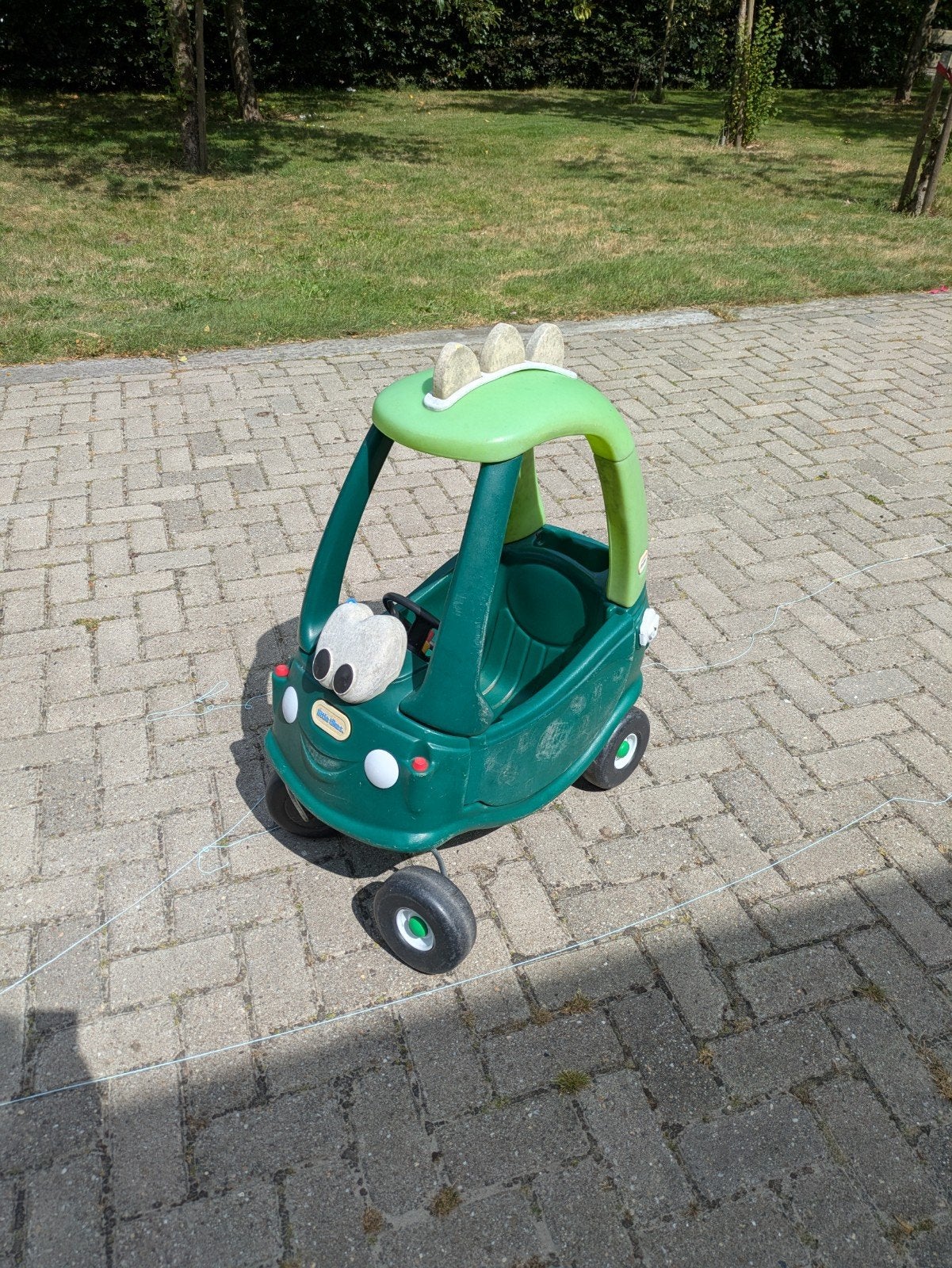 Little Tikes loopauto dinosaurus groen, Ophalen, Gebruikt, Loopvoertuig