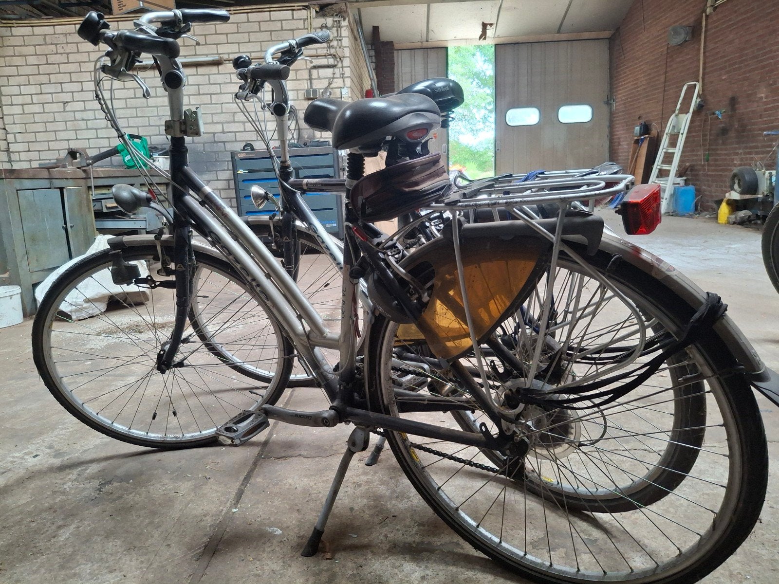 dames en herenfiets gazelle- Ideaal voor dagelijks gebruik, Fietsen en Brommers, Velgrem, Versnellingen, Ophalen, Overige merken