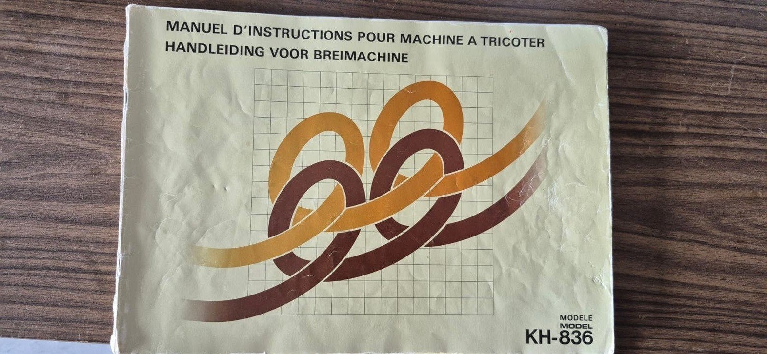 Handleiding Brother KH-836 Breimachine, Ophalen of Verzenden, Gebruikt, Overige typen