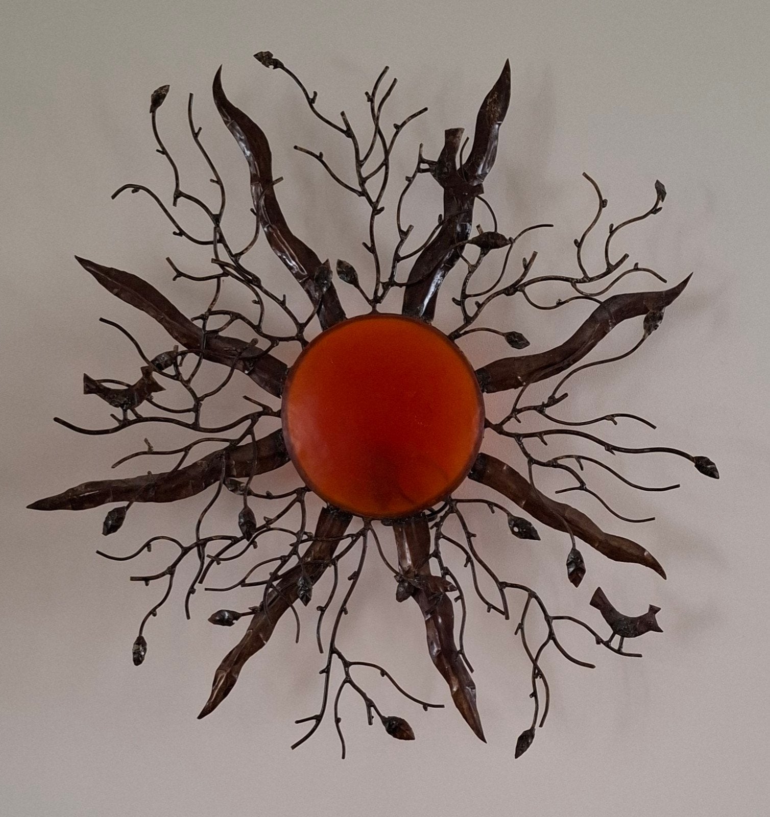 Lamp Marokaans vorm 'Zon', Huis en Inrichting, Lampen | Plafondlampen, Ophalen, Glas